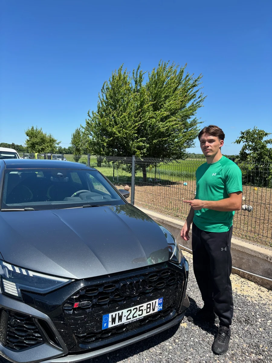 Maxence en intervention